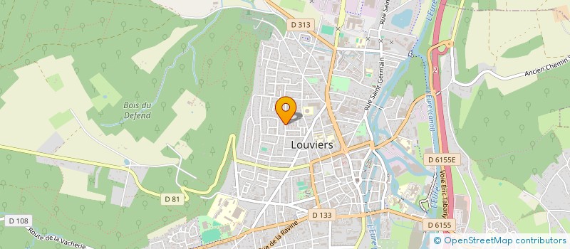 localisation de l'entreprise MONSIEUR KALENDER DOGANAY à LOUVIERS