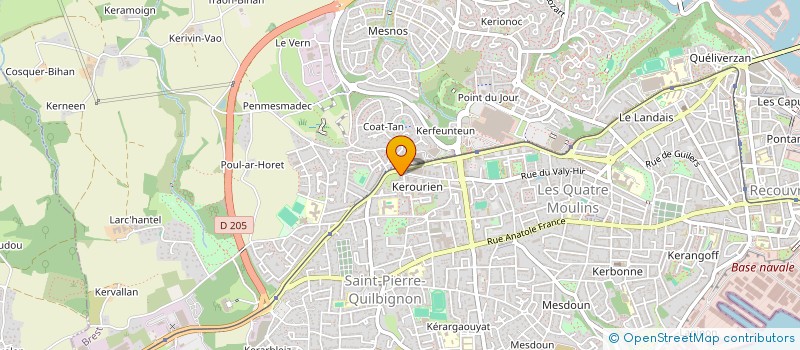 localisation de l'entreprise MONSIEUR KALID EL HADOUCHI à BREST