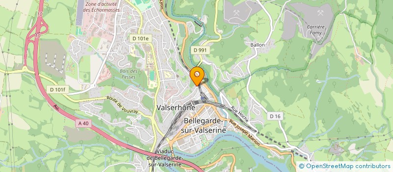 localisation de l'entreprise MONSIEUR KALIDE KONE à VALSERHONE
