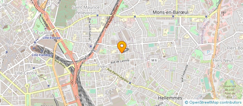 localisation de l'entreprise MONSIEUR KALIDOU MARONE à LILLE
