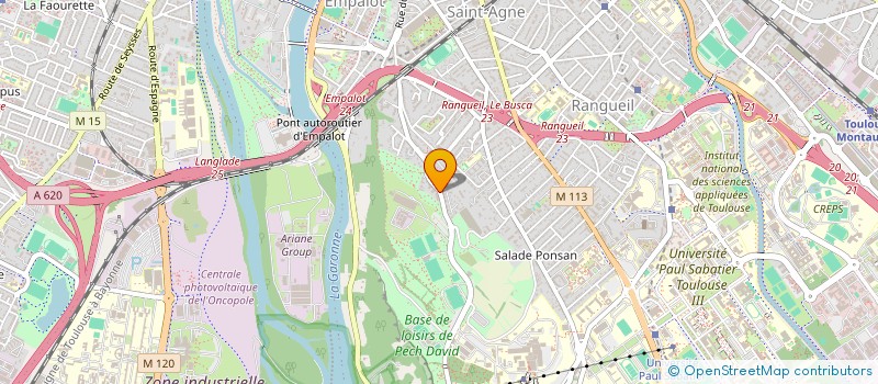 localisation de l'entreprise MONSIEUR KALIFA GASSAMA à TOULOUSE