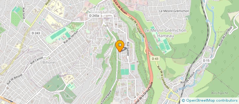 localisation de l'entreprise MONSIEUR KALIFA SYLLA  ROUEN