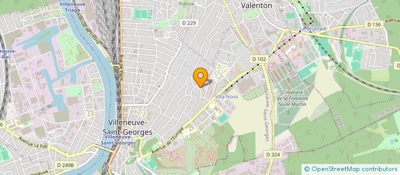 localisation de l'entreprise MONSIEUR KALIJAH MARSIAC  VILLENEUVE-SAINT-GEORGES