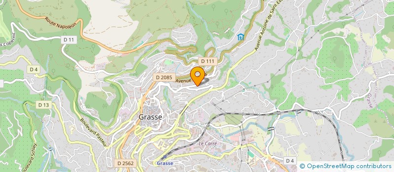 localisation de l'entreprise MONSIEUR KALIL EL AIER à GRASSE