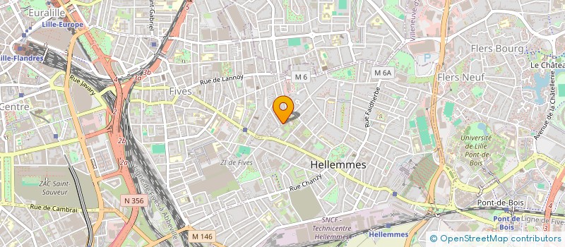 localisation de l'entreprise MONSIEUR KALIL SANGARE à LILLE