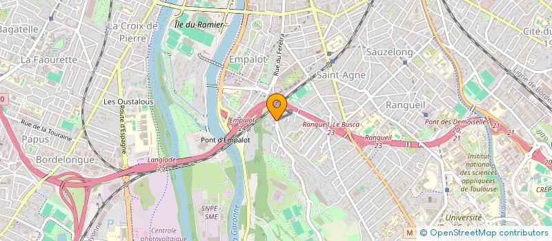 localisation de l'entreprise MONSIEUR KALILOU HAIDARA à TOULOUSE