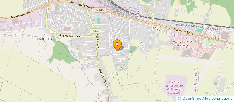 localisation de l'entreprise MONSIEUR KALILOU IBRAHIMA FOFANA  LA FOSSE-CORDUAN