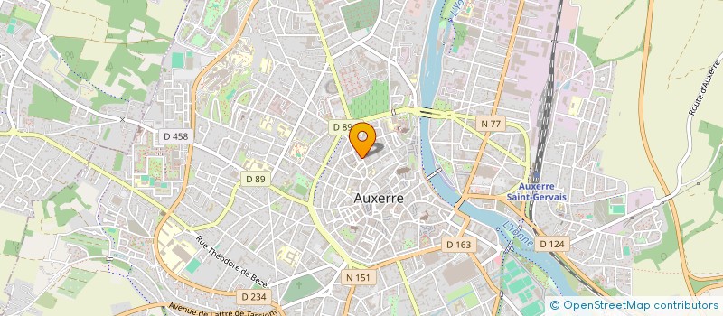 localisation de l'entreprise MONSIEUR KALILOU SANOGO à AUXERRE