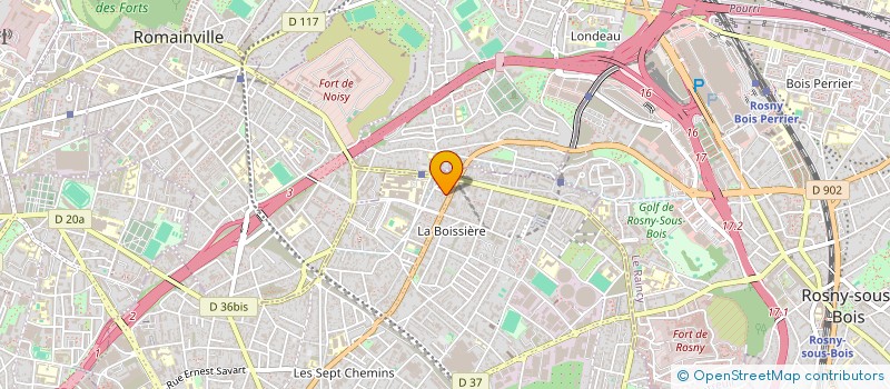 localisation de l'entreprise MONSIEUR KALILOULA CHERIF à MONTREUIL