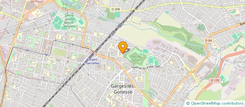 localisation de l'entreprise MONSIEUR KALUNGA KALEMA  GARGES-LES-GONESSE