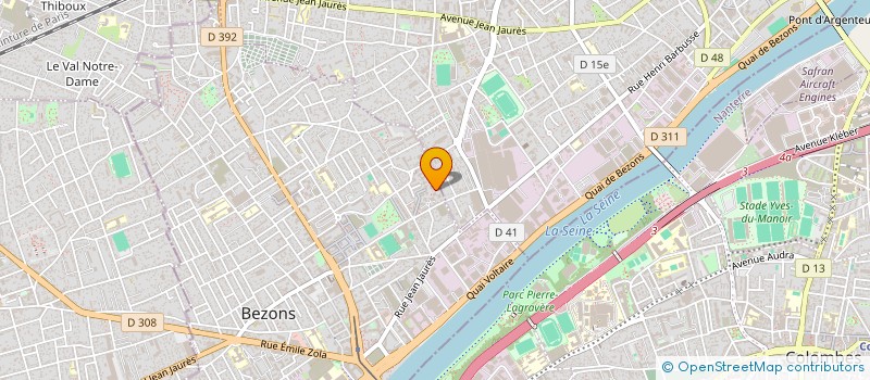 localisation de l'entreprise MONSIEUR KALVIN ESTONAT  BEZONS