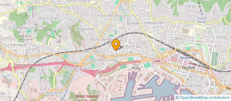 localisation de l'entreprise MONSIEUR KALVIN NGUYEN  TOULON