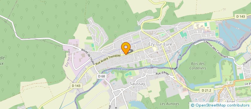 localisation de l'entreprise MONSIEUR KALVYN BELIA à DREUX