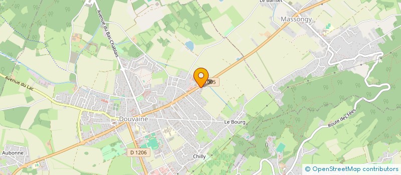 localisation de l'entreprise MONSIEUR KALYAN HOSSAIN  DOUVAINE