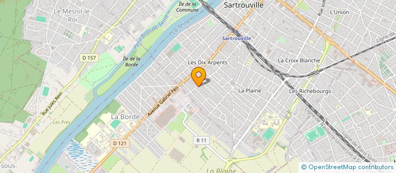 localisation de l'entreprise MONSIEUR KAM YAN à SARTROUVILLE