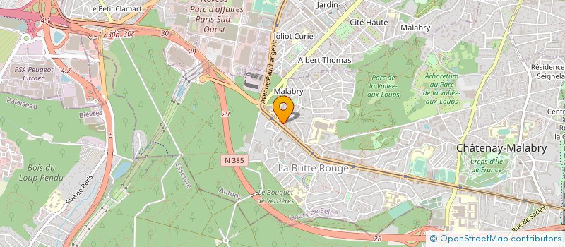 localisation de l'entreprise MONSIEUR KAMAL ADRAR  CHATENAY-MALABRY