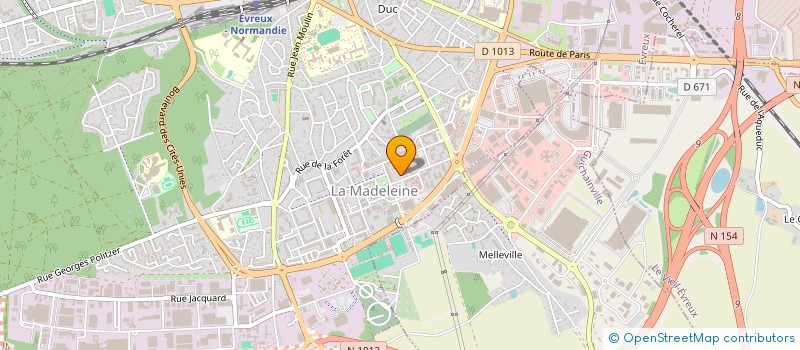 localisation de l'entreprise MONSIEUR KAMAL AHMED à EVREUX