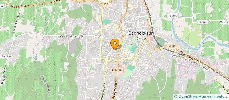 localisation de l'entreprise MONSIEUR KAMAL AKOUH à BAGNOLS-SUR-CEZE
