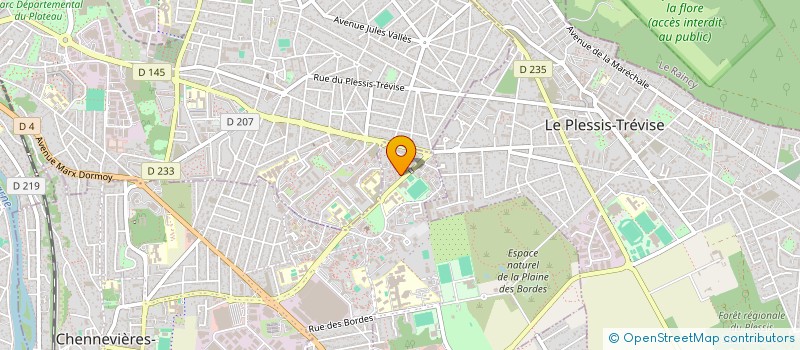 localisation de l'entreprise MONSIEUR KAMAL AKROUNE  CHENNEVIERES-SUR-MARNE