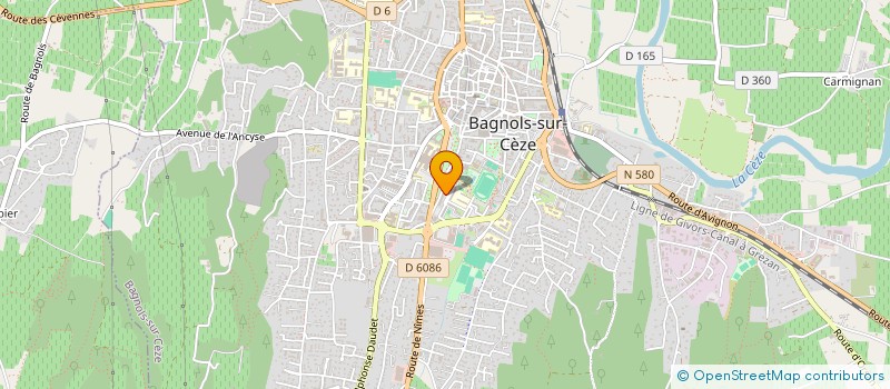 localisation de l'entreprise MONSIEUR KAMAL AL KADDOURI  BAGNOLS-SUR-CEZE