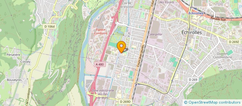 localisation de l'entreprise MONSIEUR KAMAL ALIYEV  ECHIROLLES