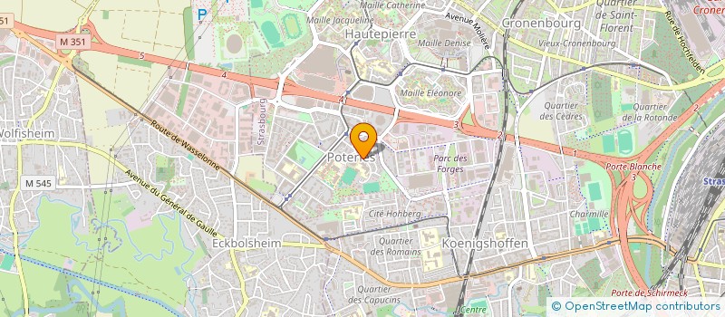 localisation de l'entreprise MONSIEUR KAMAL ALLOUL  STRASBOURG