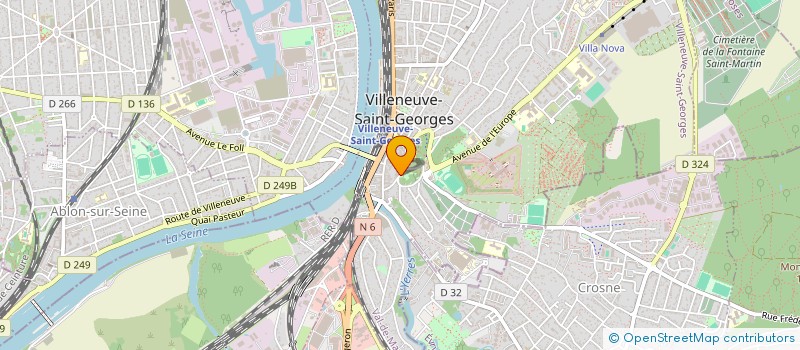 localisation de l'entreprise MONSIEUR KAMAL ALLOUTI  VILLENEUVE-SAINT-GEORGES