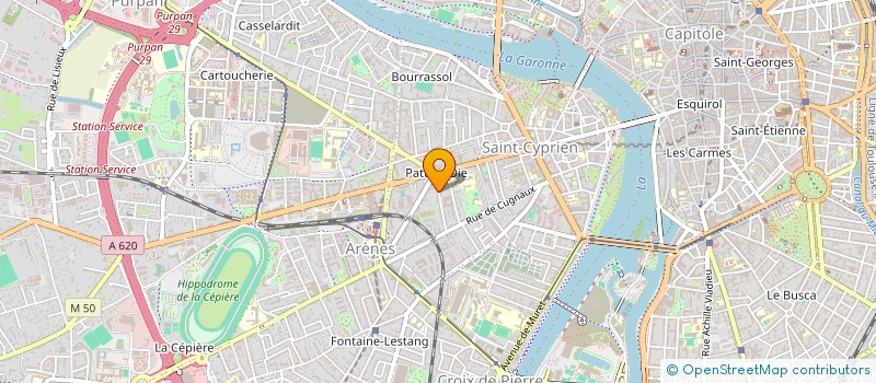 localisation de l'entreprise MONSIEUR KAMAL ALOUSSI  TOULOUSE