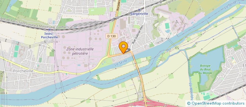 localisation de l'entreprise MONSIEUR KAMAL AREZKI  GARGENVILLE