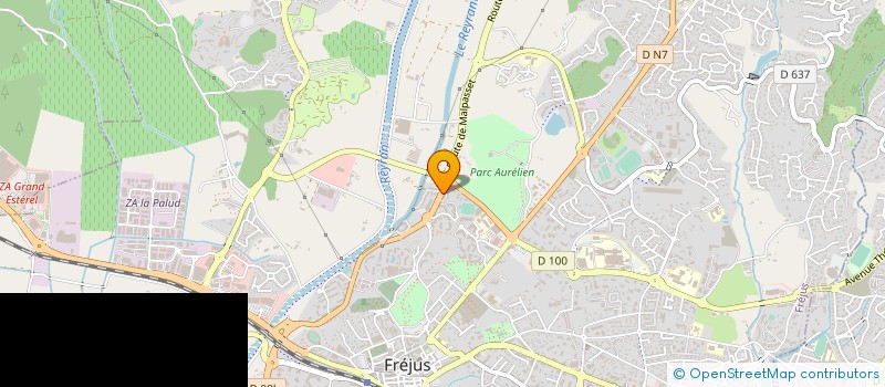 localisation de l'entreprise MONSIEUR KAMAL ATTOUMANI à FREJUS