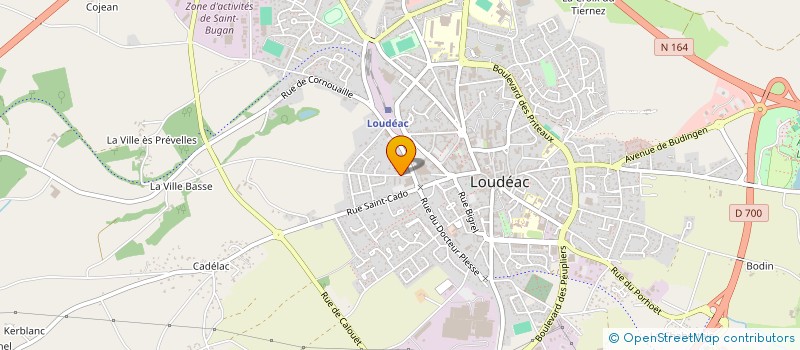 localisation de l'entreprise MONSIEUR KAMAL BABACI à LOUDEAC