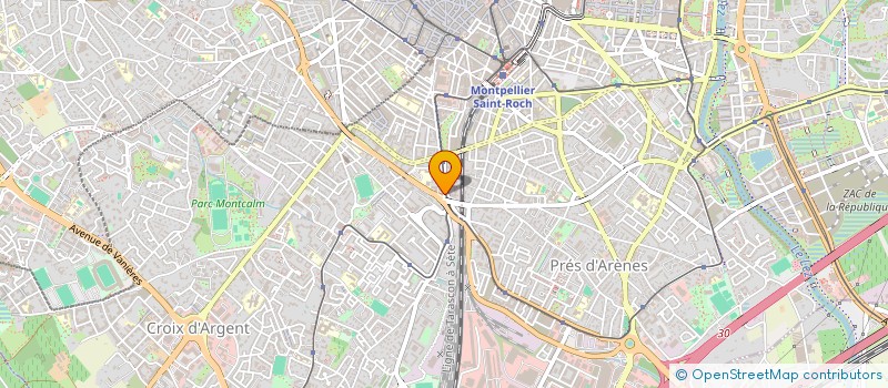 localisation de l'entreprise MONSIEUR KAMAL BALLOUK à MONTPELLIER