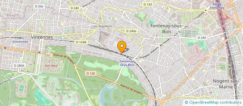 localisation de l'entreprise MONSIEUR KAMAL BARBI à FONTENAY-SOUS-BOIS
