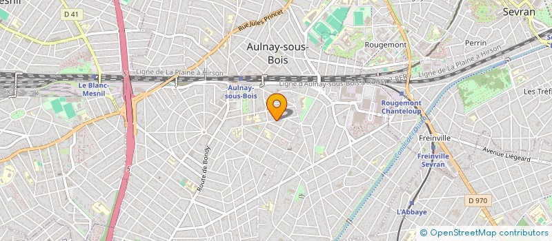 localisation de l'entreprise MONSIEUR KAMAL BENAMOUR à AULNAY-SOUS-BOIS