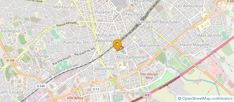 localisation de l'entreprise MONSIEUR KAMAL BENDIKHA  NIMES