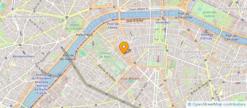 localisation de l'entreprise MONSIEUR KAMAL BENKABBOU  PARIS