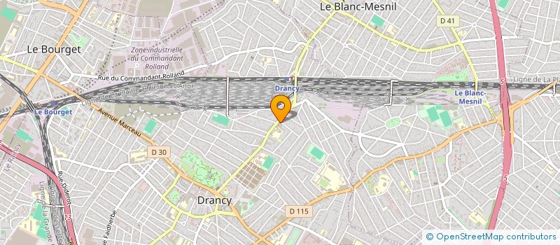 localisation de l'entreprise MONSIEUR KAMAL BENOUDIBA à DRANCY