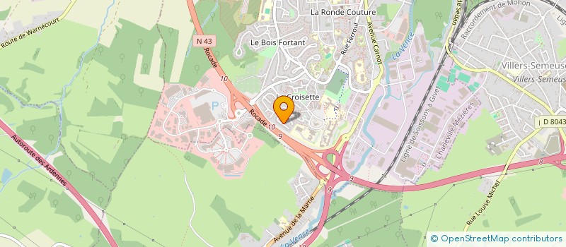 localisation de l'entreprise MONSIEUR KAMAL BENYAHIA à CHARLEVILLE-MEZIERES