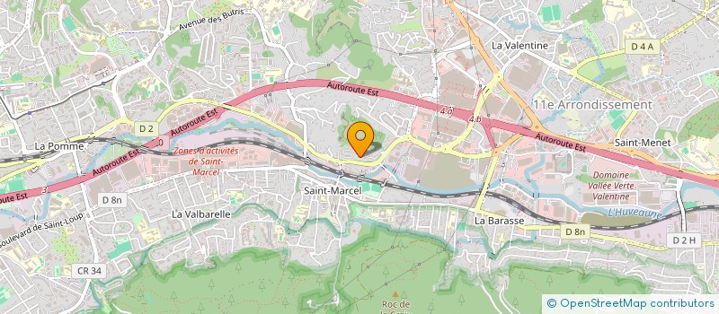 localisation de l'entreprise MONSIEUR KAMAL BOUCHEMOT  MARSEILLE