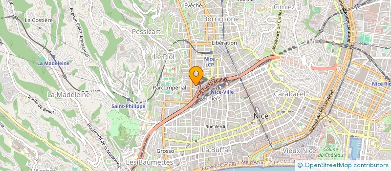 localisation de l'entreprise MONSIEUR KAMAL BOUFENNARA à NICE