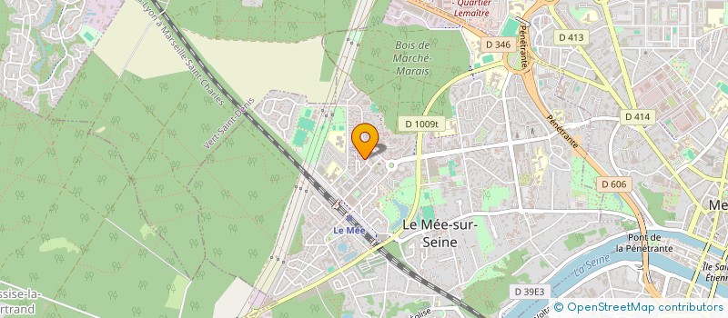 localisation de l'entreprise MONSIEUR KAMAL BOUMEHDI  LE MEE-SUR-SEINE