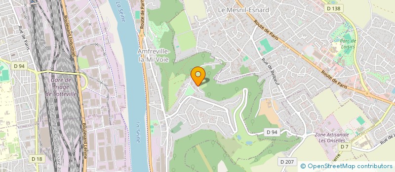 localisation de l'entreprise MONSIEUR KAMAL BOUNDAOUI  AMFREVILLE-LA-MI-VOIE