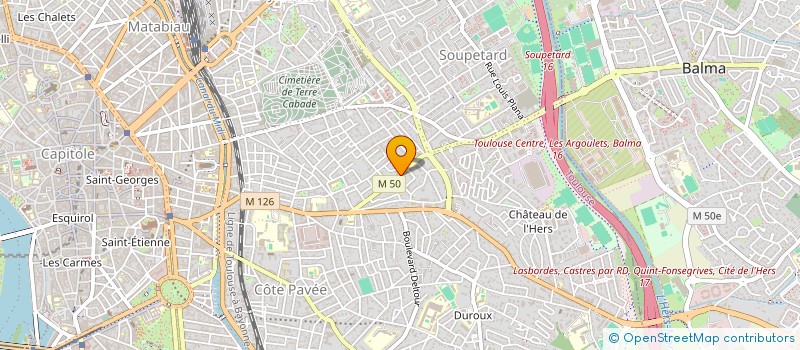 localisation de l'entreprise MONSIEUR KAMAL BOURAS à TOULOUSE