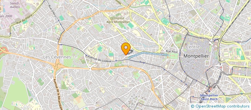 localisation de l'entreprise MONSIEUR KAMAL BOUZAIDI CHEIKHI à MONTPELLIER