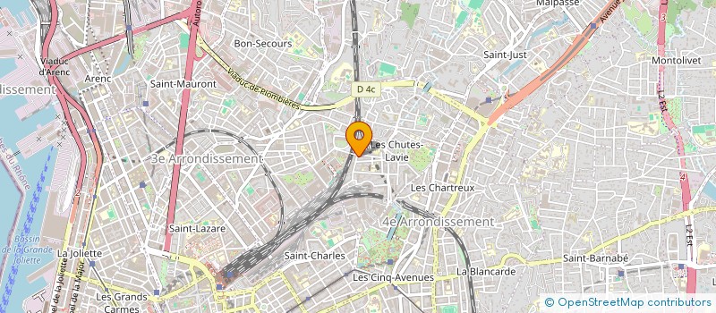 localisation de l'entreprise MONSIEUR KAMAL CHALLAL à MARSEILLE