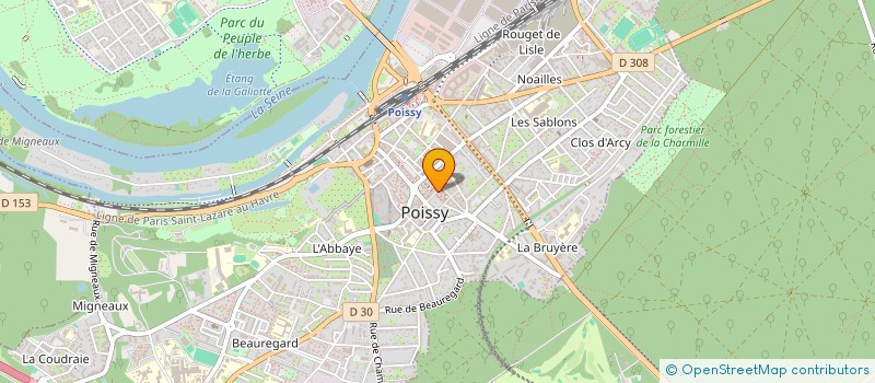 localisation de l'entreprise MONSIEUR KAMAL CHATOUANI  POISSY