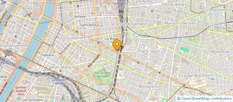 localisation de l'entreprise MONSIEUR KAMAL CHEBBI  LYON