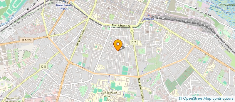 localisation de l'entreprise MONSIEUR KAMAL EDAO à AMIENS
