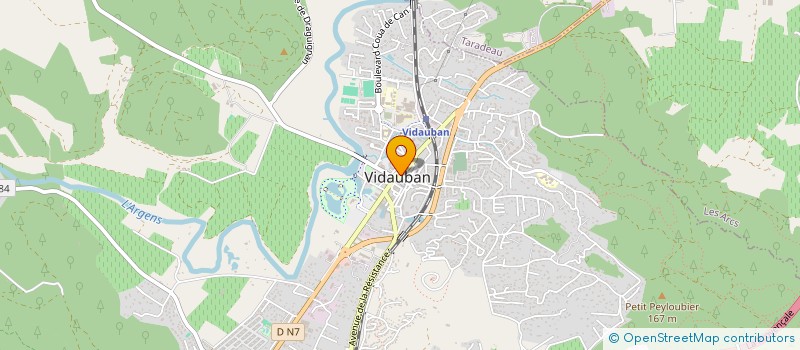 localisation de l'entreprise MONSIEUR KAMAL EL ADID  VIDAUBAN