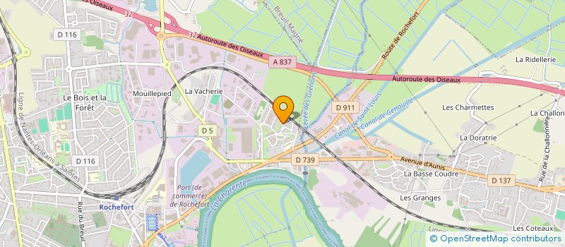 localisation de l'entreprise MONSIEUR KAMAL EL HADDAD  ROCHEFORT